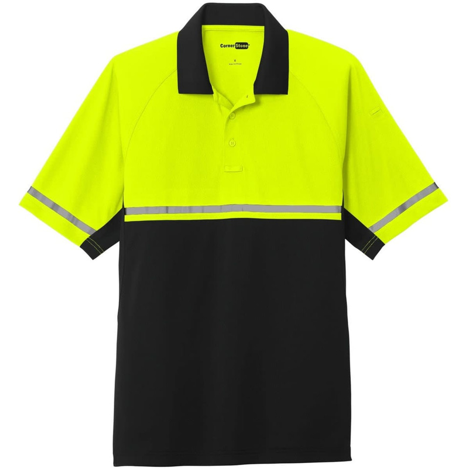 CornerStone Select Lightweight Snag-Proof Enhanced Visibility Polo