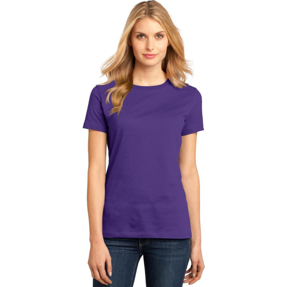 District Made Ladies Perfect Weight Crew Tee