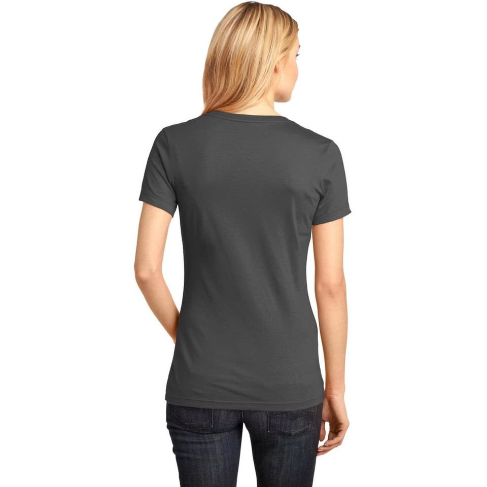 District Made - Ladies Perfect Weight V-Neck Tee