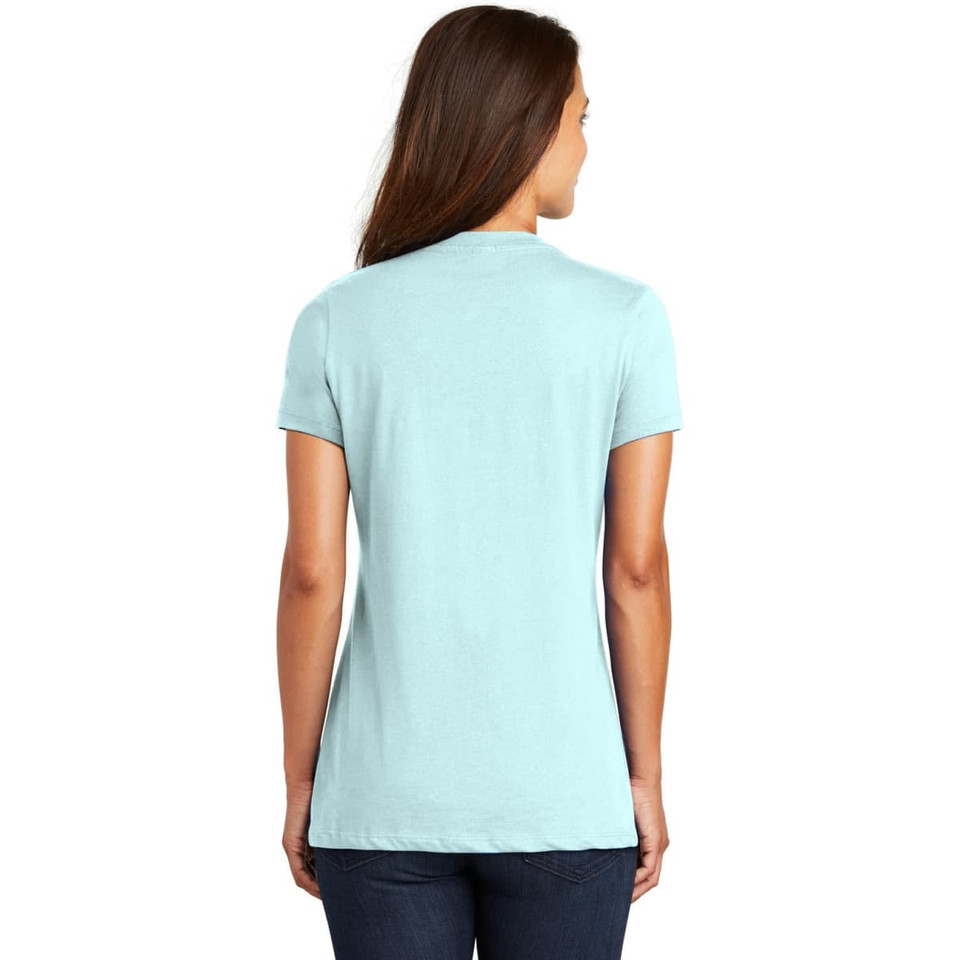 District Made - Ladies Perfect Weight V-Neck Tee
