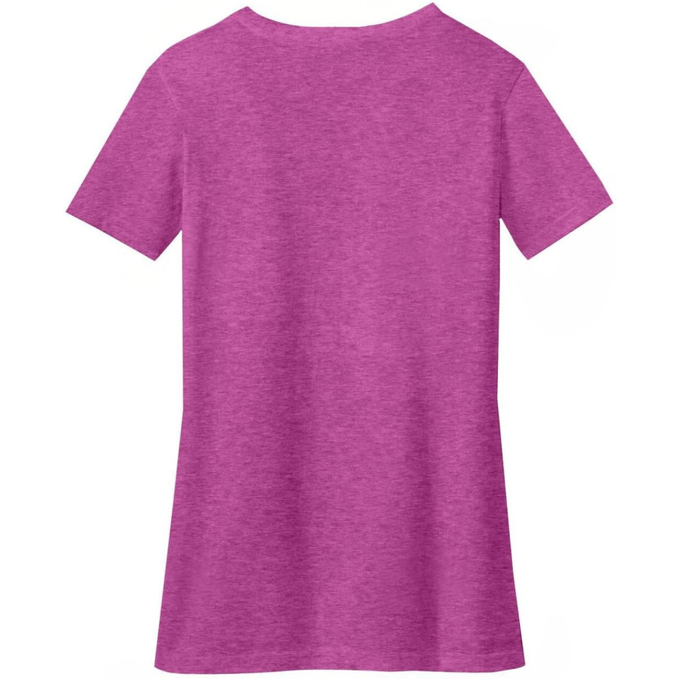 District Made Ladies Perfect Blend V-Neck Tee