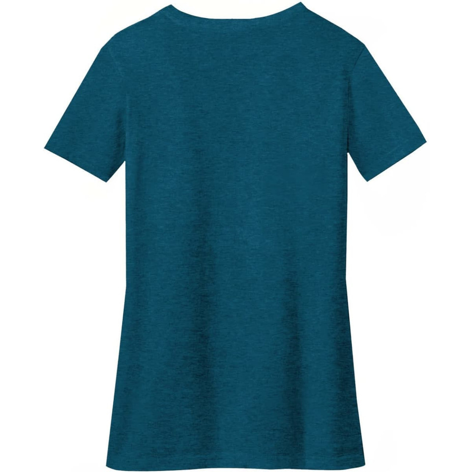 District Made Ladies Perfect Blend V-Neck Tee