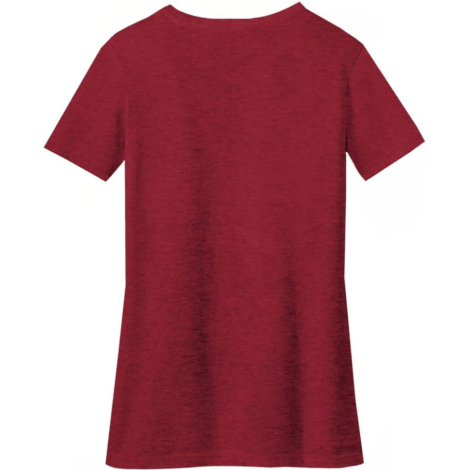District Made Ladies Perfect Blend V-Neck Tee