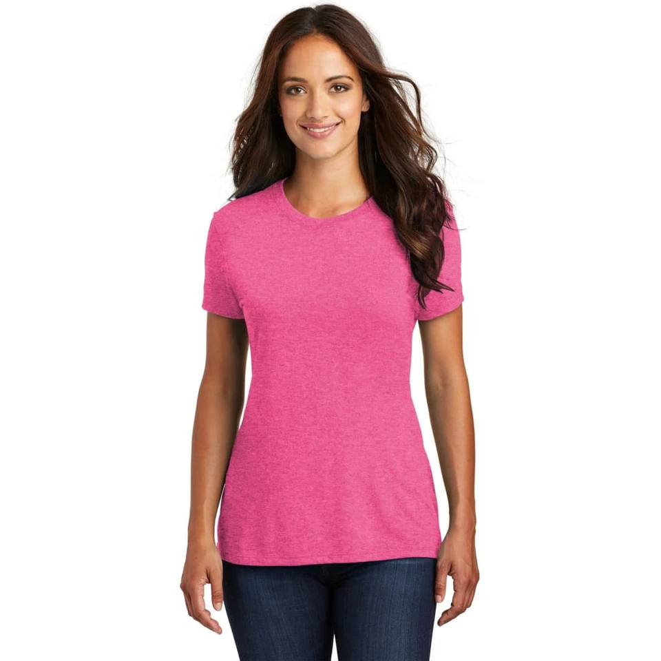 District Made Ladies Perfect Tri Crew Tee