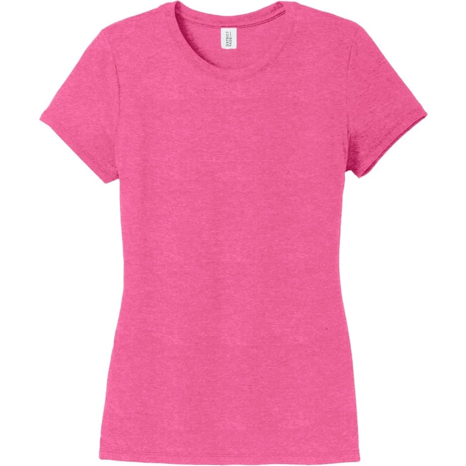District Made Ladies Perfect Tri Crew Tee