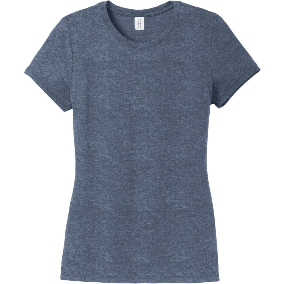 District Made Ladies Perfect Tri Crew Tee