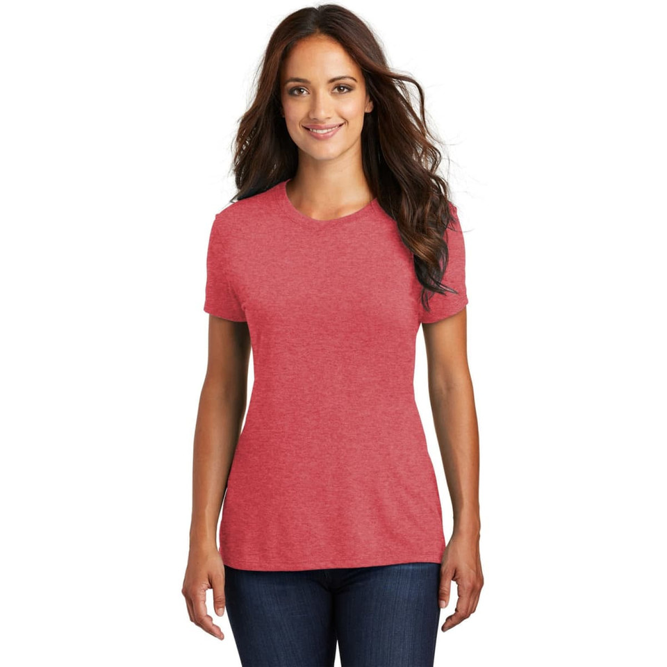 District Made Ladies Perfect Tri Crew Tee