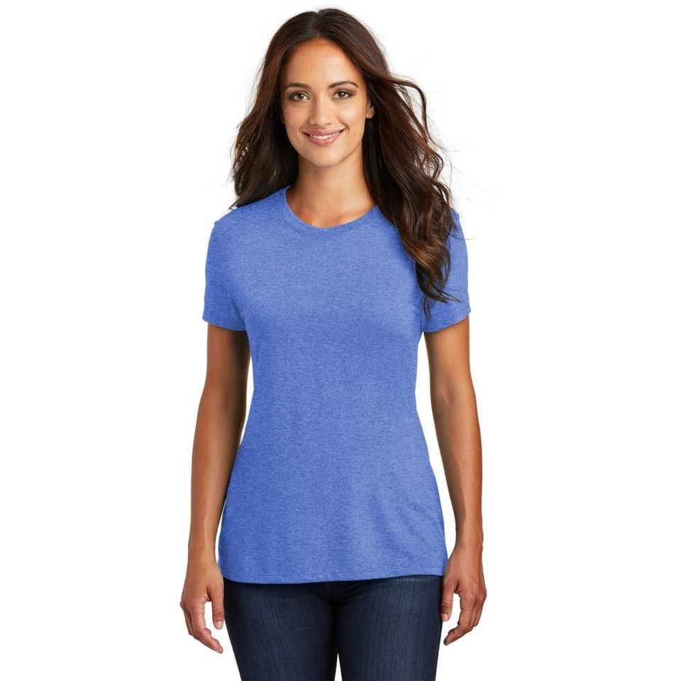District Made Ladies Perfect Tri Crew Tee