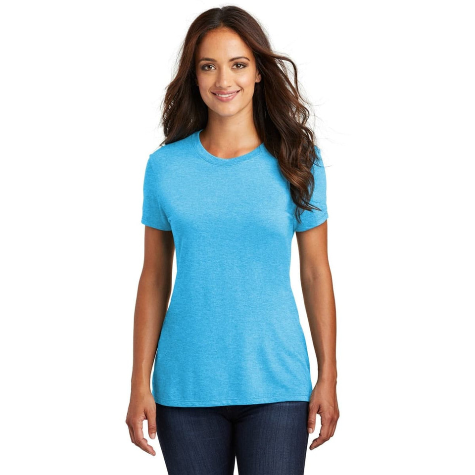 District Made Ladies Perfect Tri Crew Tee