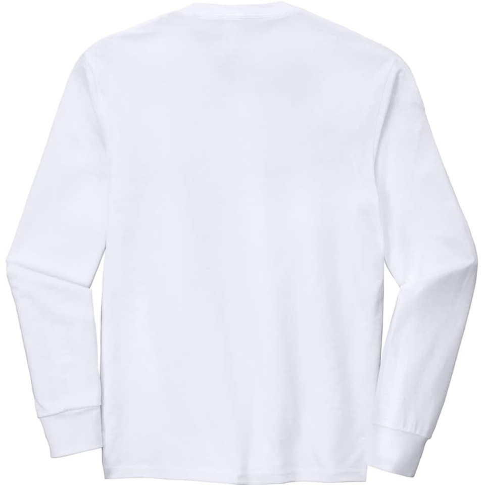 District Made Mens Perfect Tri Long Sleeve Crew Tee