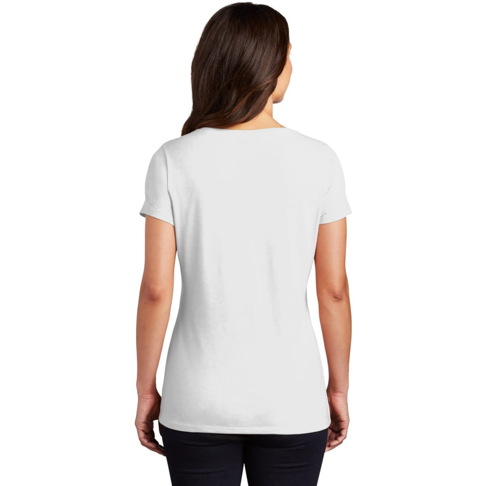 District Made Ladies Perfect Tri V-Neck Tee