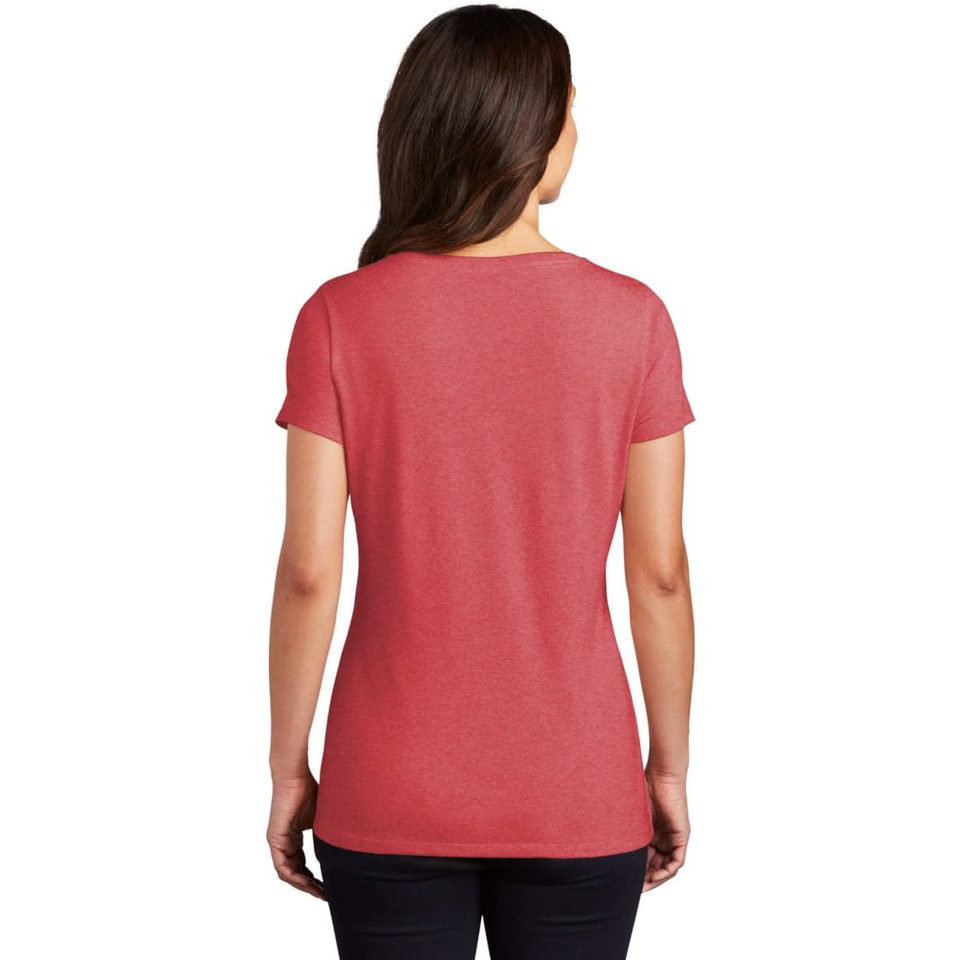 District Made Ladies Perfect Tri V-Neck Tee