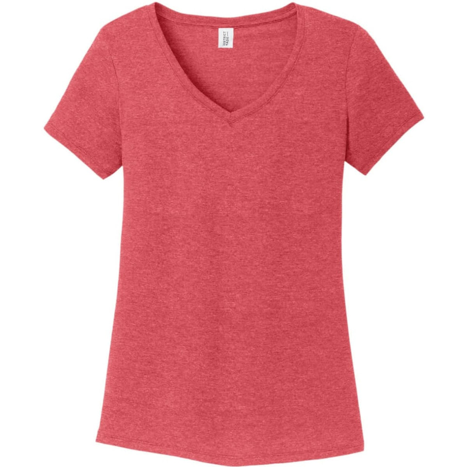 District Made Ladies Perfect Tri V-Neck Tee