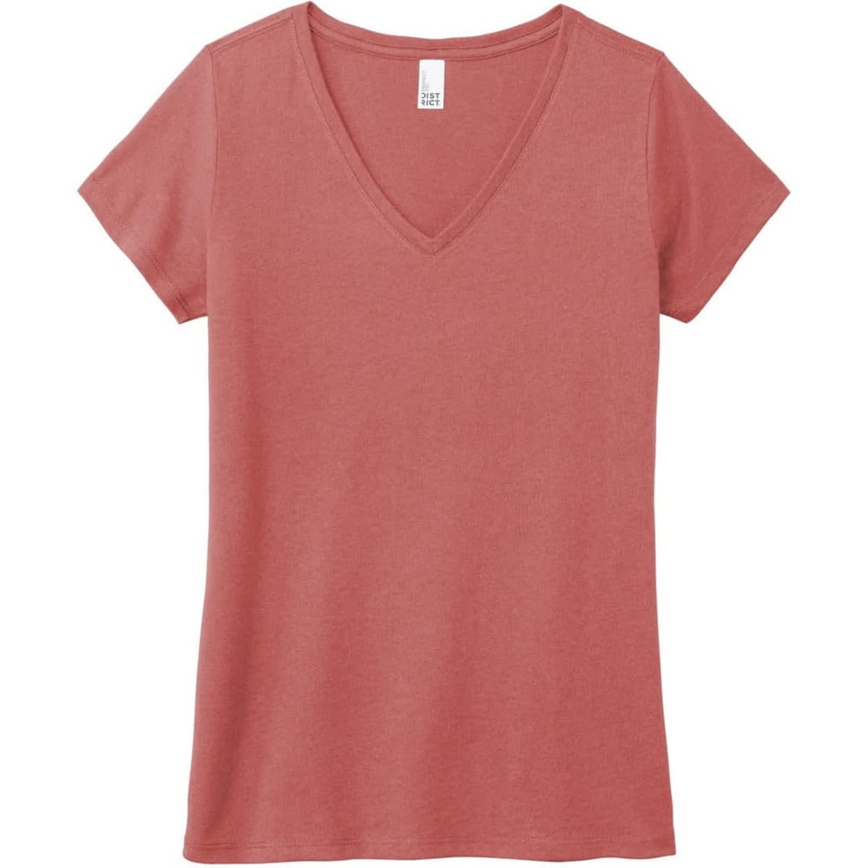 District Made Ladies Perfect Tri V-Neck Tee