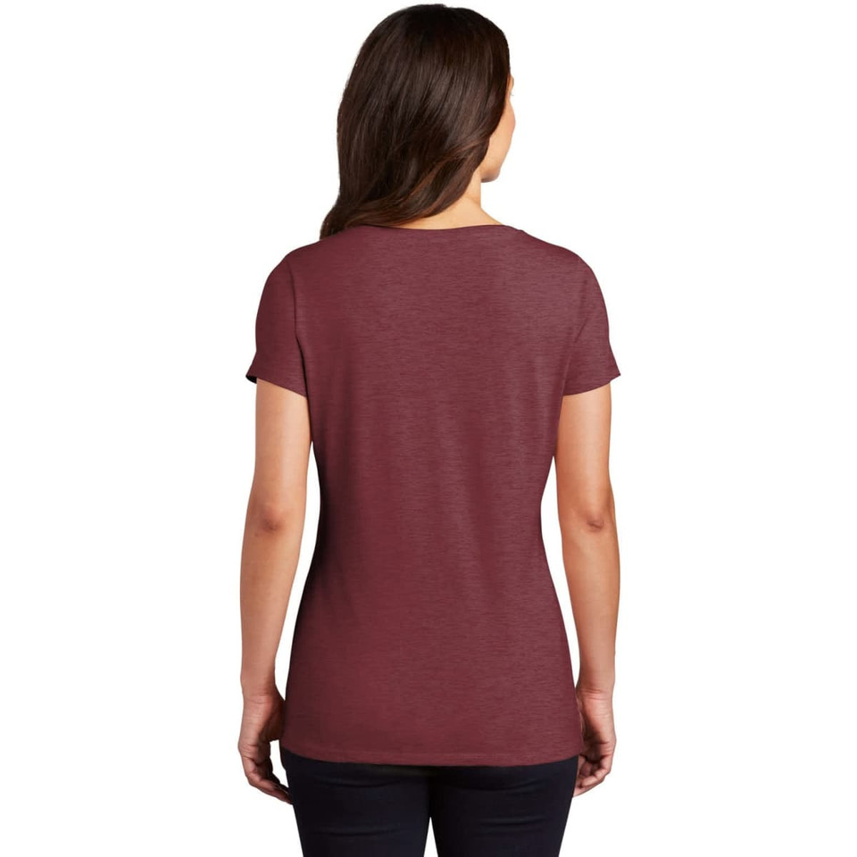 District Made Ladies Perfect Tri V-Neck Tee