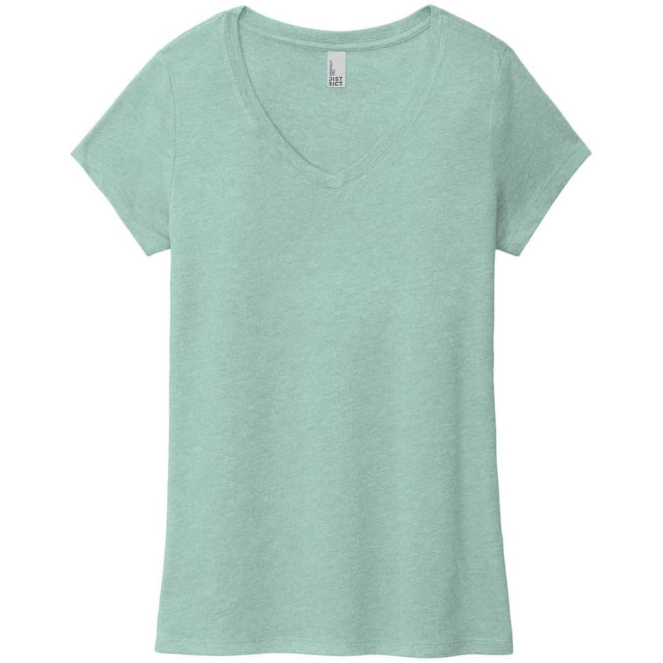 District Made Ladies Perfect Tri V-Neck Tee