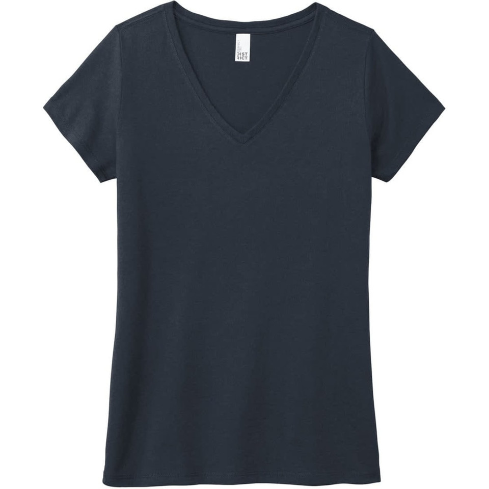 District Made Ladies Perfect Tri V-Neck Tee