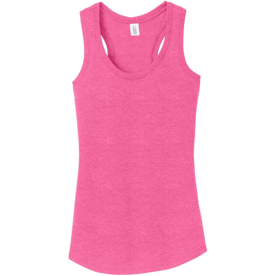 District Made Ladies Perfect Tri Racerback Tank