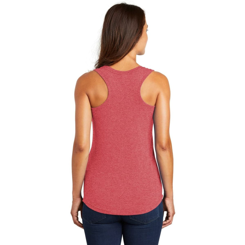 District Made Ladies Perfect Tri Racerback Tank