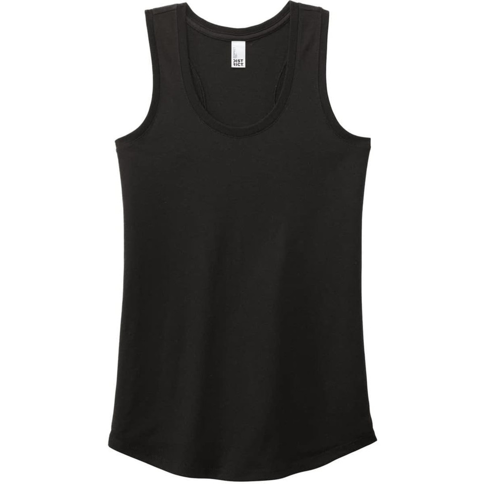 District Made Ladies Perfect Tri Racerback Tank