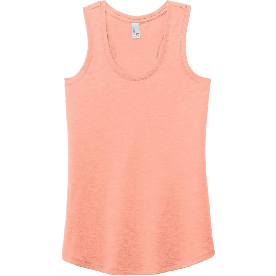 District Made Ladies Perfect Tri Racerback Tank