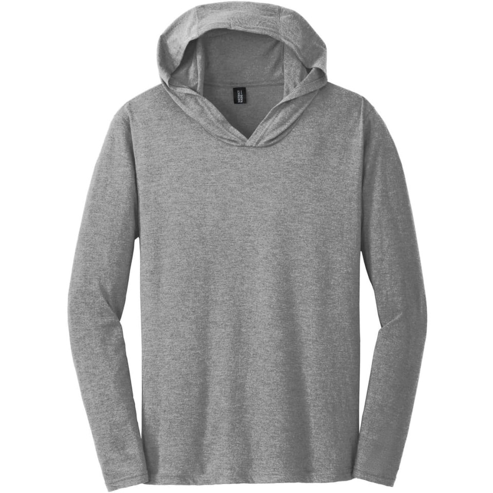 District Made Mens Perfect Tri Long Sleeve Hoodie