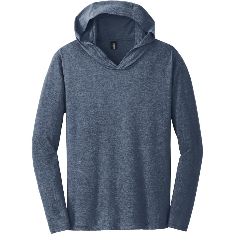 District Made Mens Perfect Tri Long Sleeve Hoodie