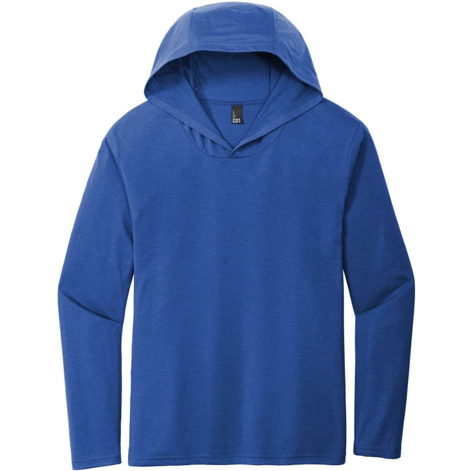 District Made Mens Perfect Tri Long Sleeve Hoodie