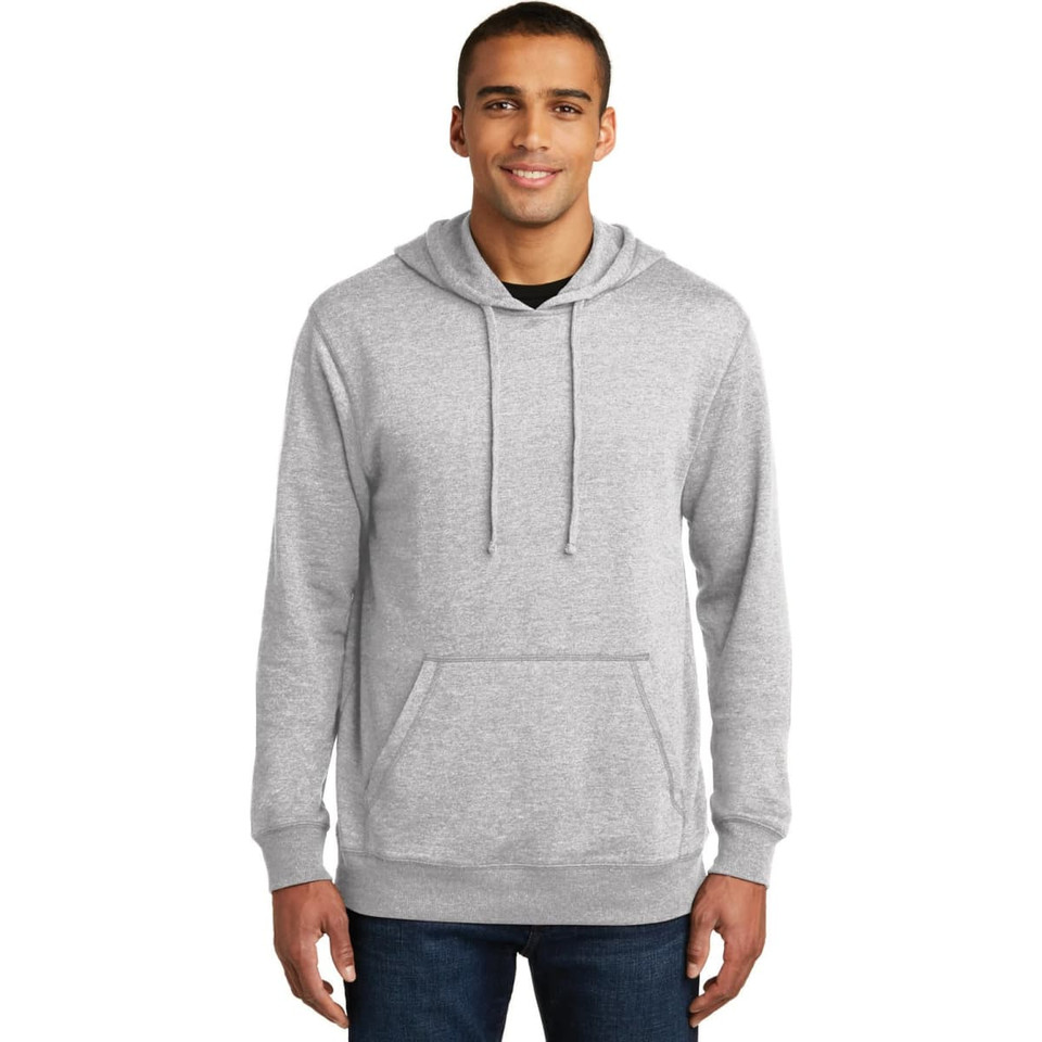 District Made Mens Lightweight Fleece Hoodie