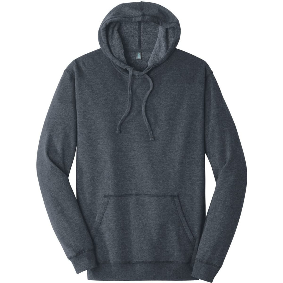 District Made Mens Lightweight Fleece Hoodie