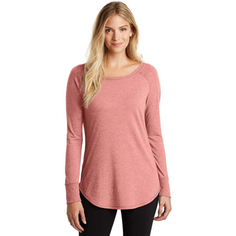 District Made  Ladies Perfect Tri  Long Sleeve