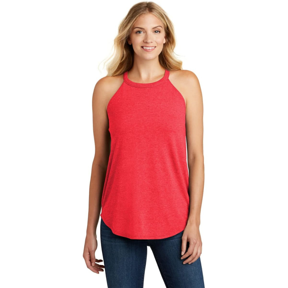 District Made  Ladies Perfect Tri  Rocker Tank