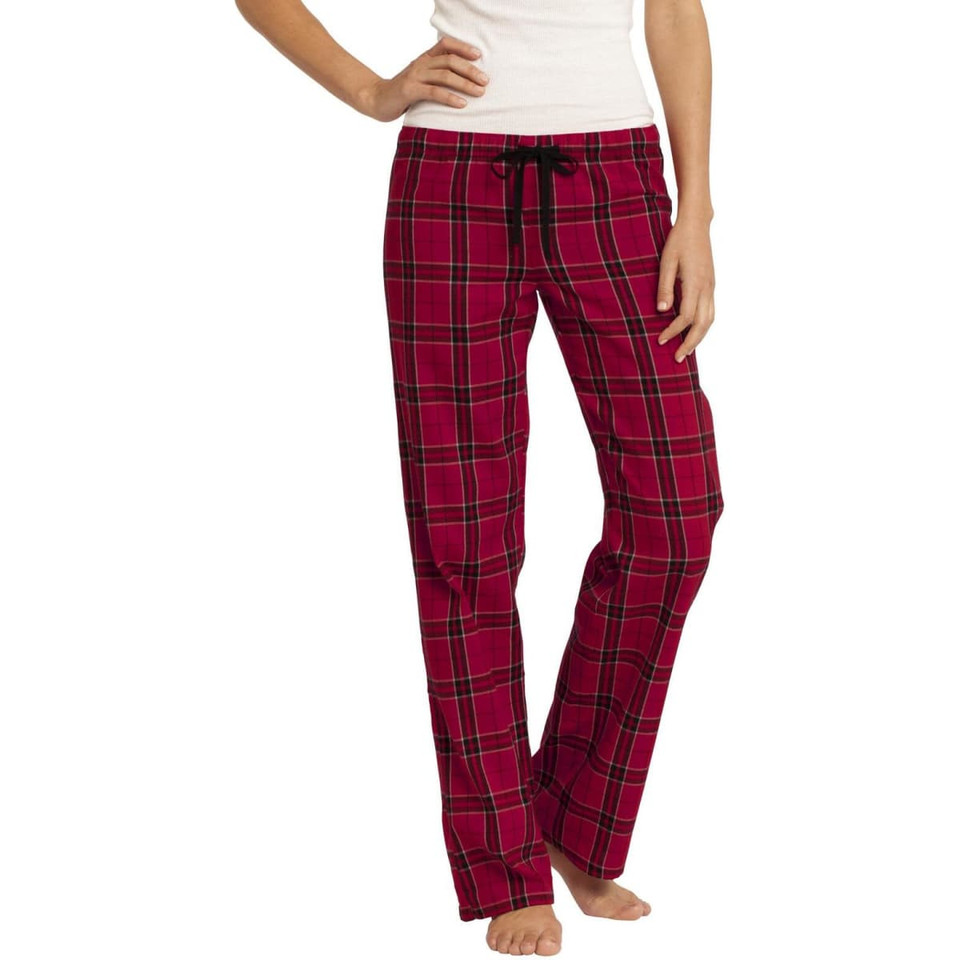 District Women's Flannel Plaid Pant