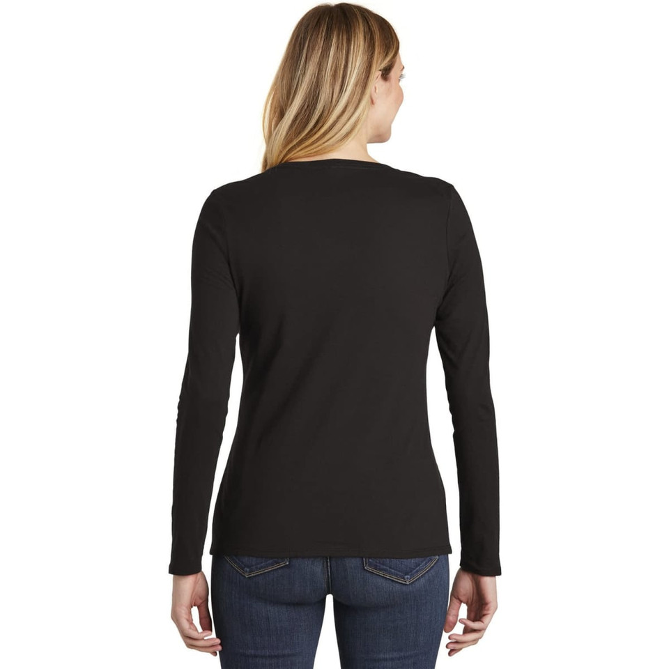District Women's Very Important Tee Long Sleeve V-Neck