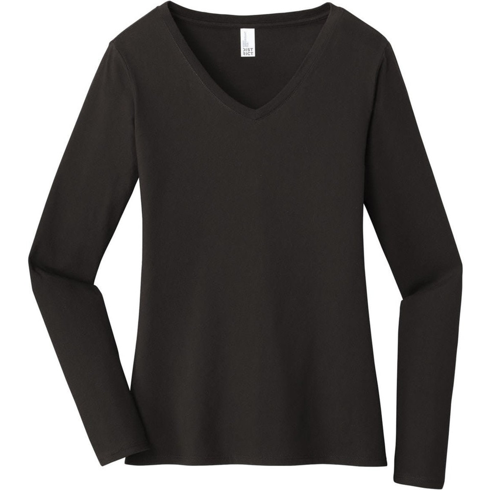 District Women's Very Important Tee Long Sleeve V-Neck