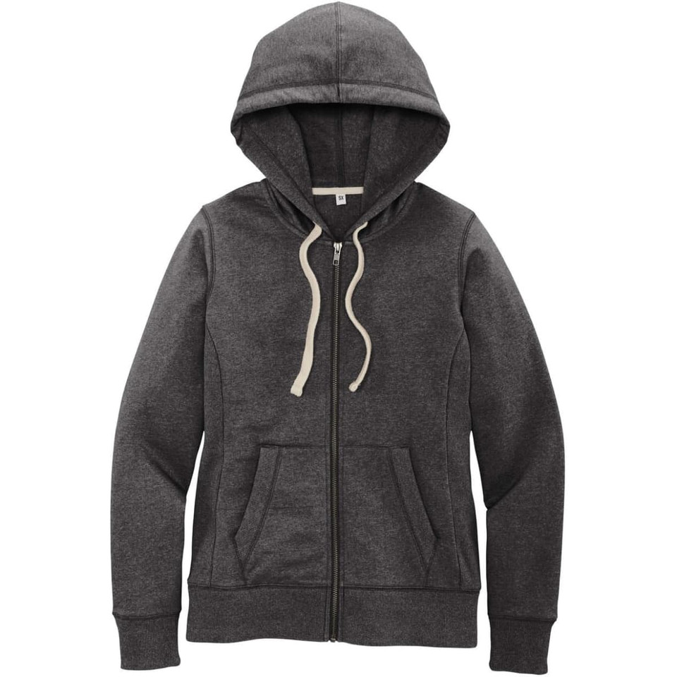 District Women's Re-Fleece Full-Zip Hoodie