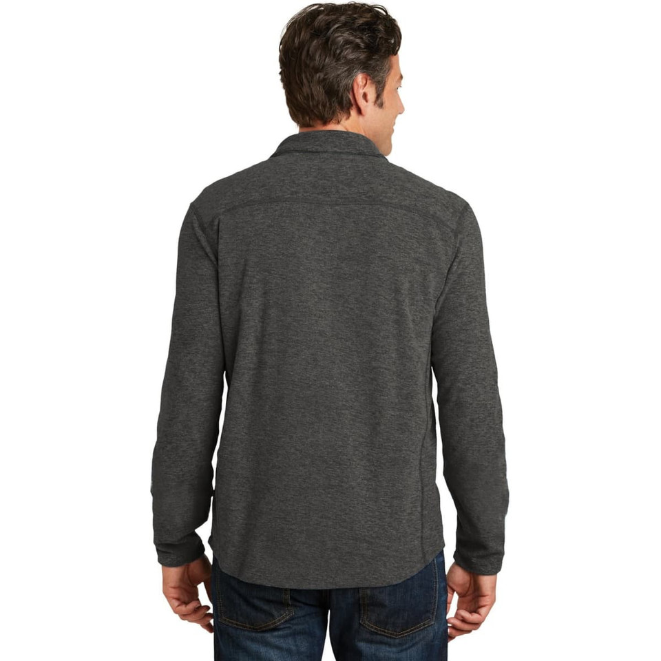 Port Authority Heather Microfleece 1/2-Zip Pullover
