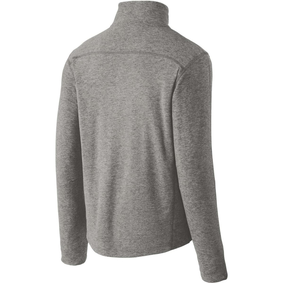 Port Authority Heather Microfleece 1/2-Zip Pullover