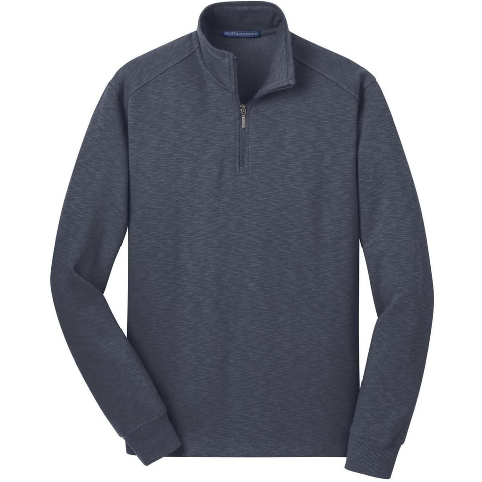 Port Authority Slub Fleece 1/4-Zip Pullover