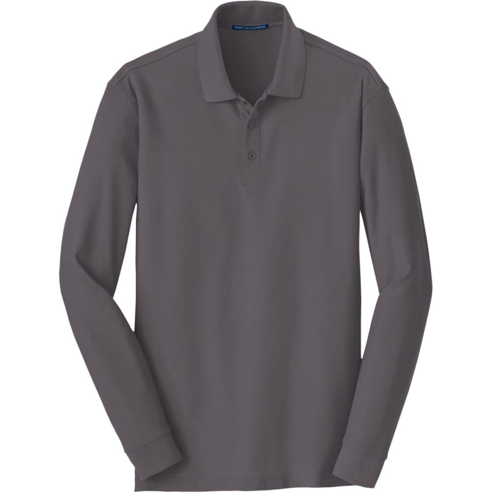 Port Authority Long Sleeve Core Classic Pique Polo