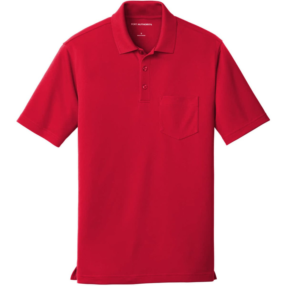 Port Authority Dry Zone UV Micro-Mesh Pocket Polo