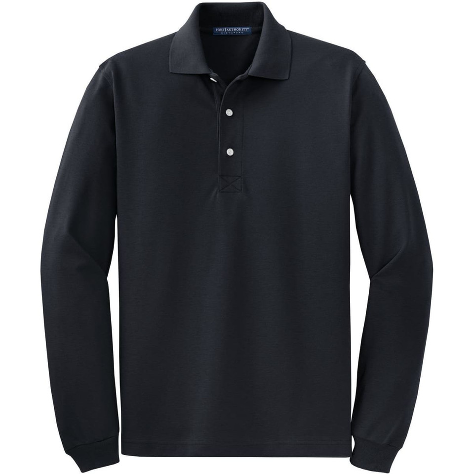 Port Authority Rapid Dry Long Sleeve Polo