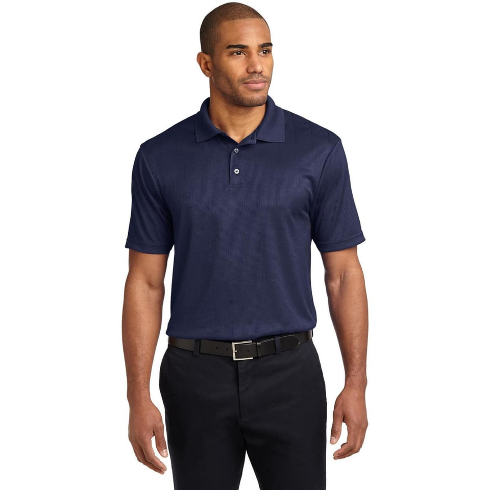 Port Authority Performance Fine Jacquard Polo