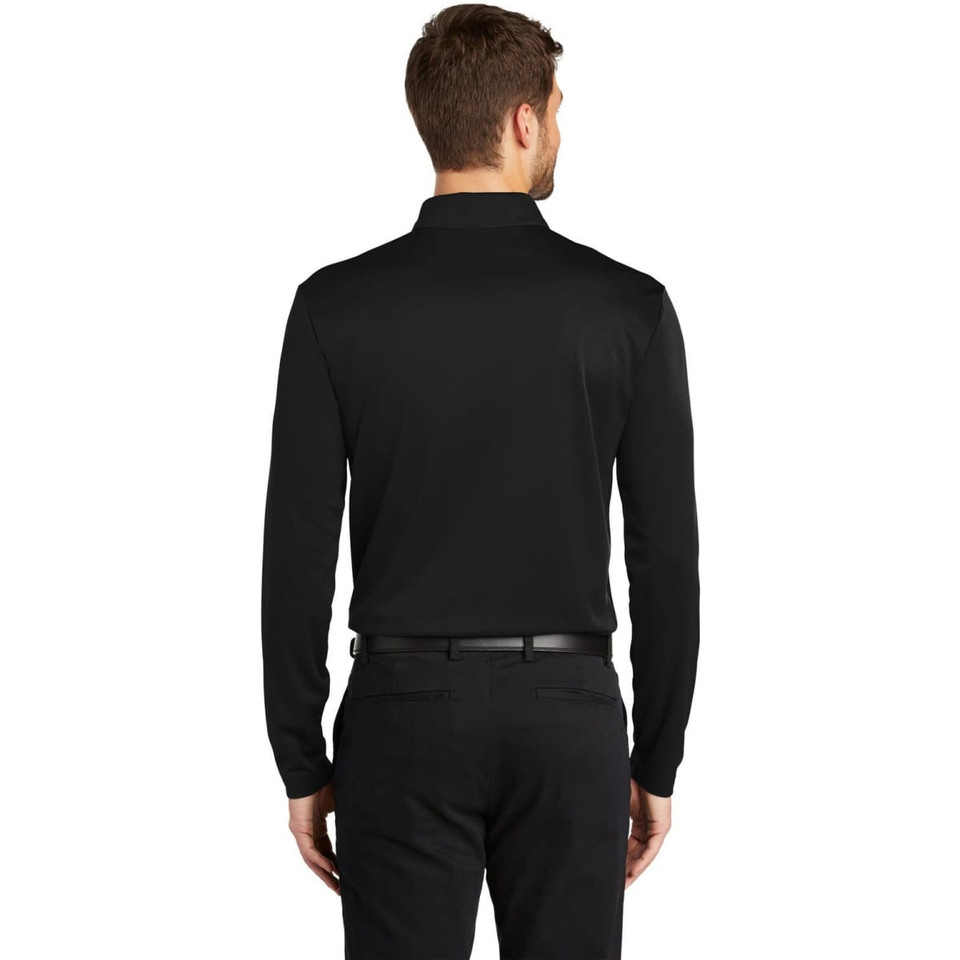 Port Authority Silk Touch Performance Long Sleeve Polo