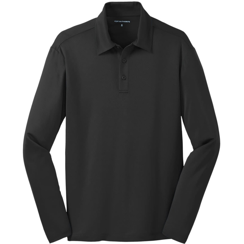 Port Authority Silk Touch Performance Long Sleeve Polo