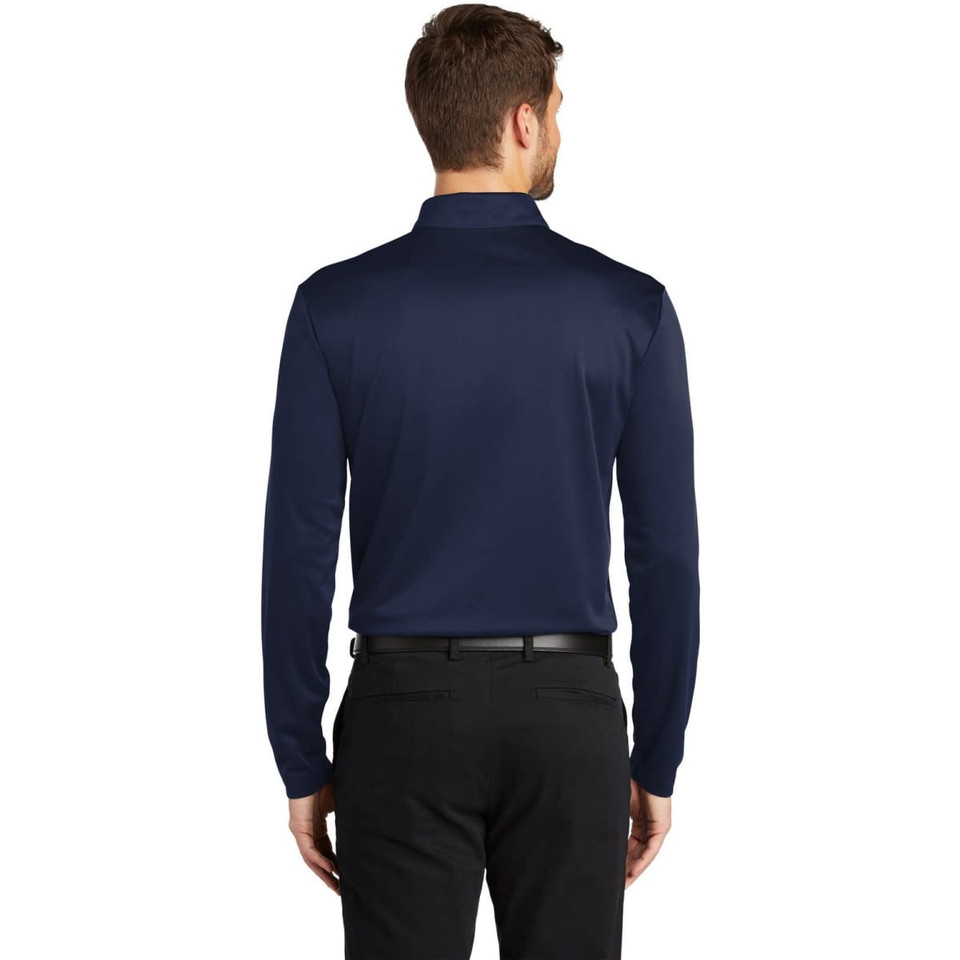 Port Authority Silk Touch Performance Long Sleeve Polo