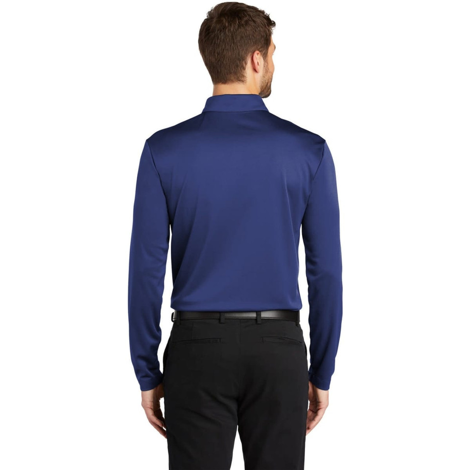 Port Authority Silk Touch Performance Long Sleeve Polo