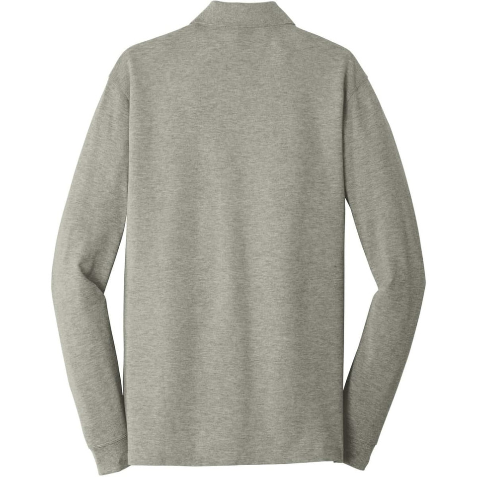 Port Authority EZCotton Long Sleeve Polo