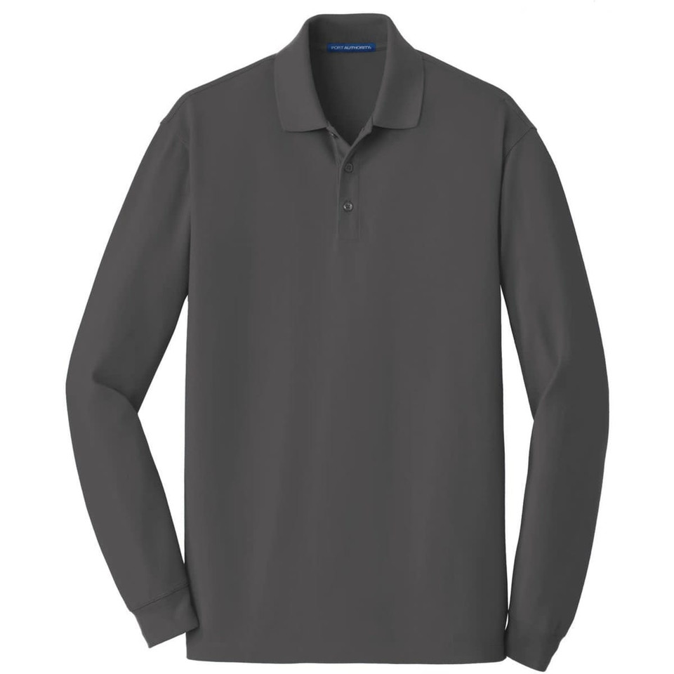 Port Authority EZCotton Long Sleeve Polo