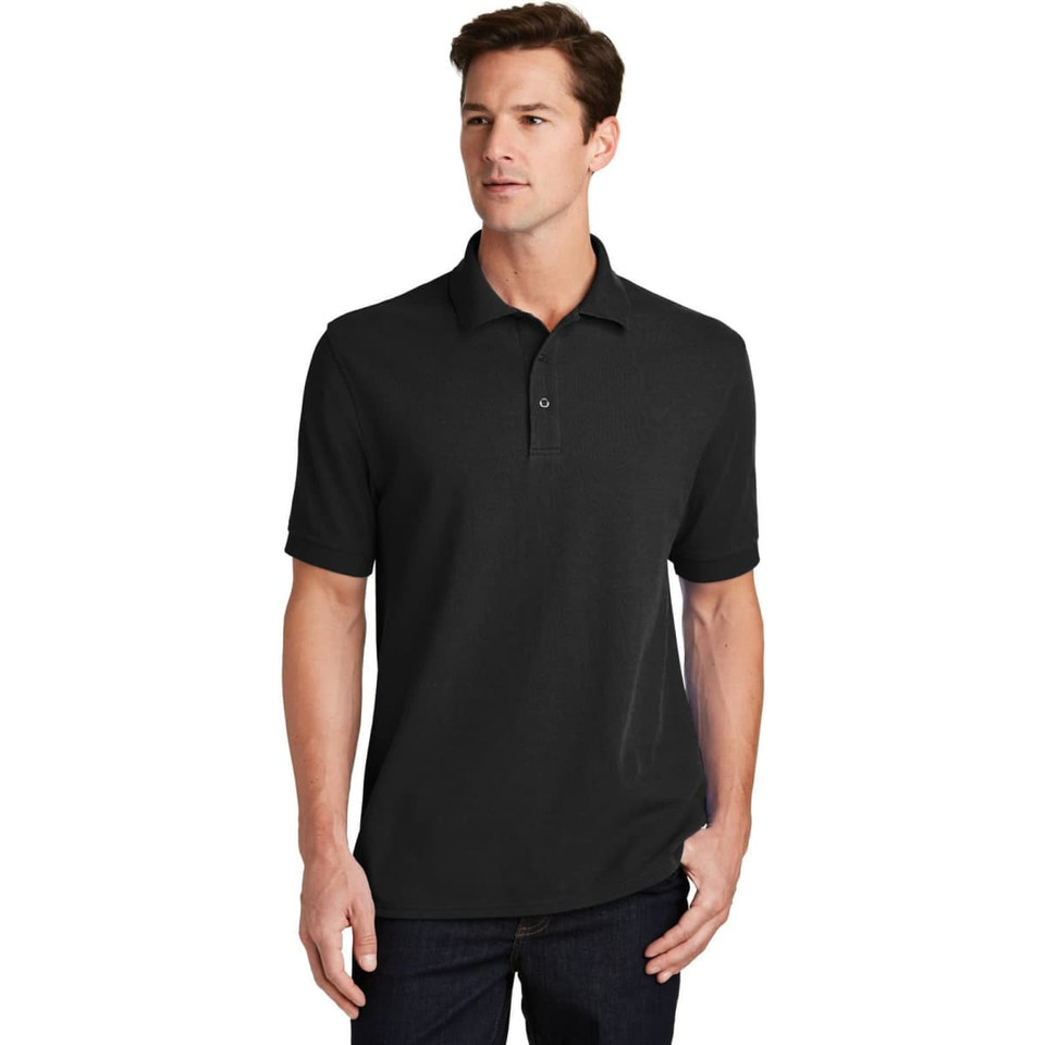 Port & Company Ring Spun Pique Polo